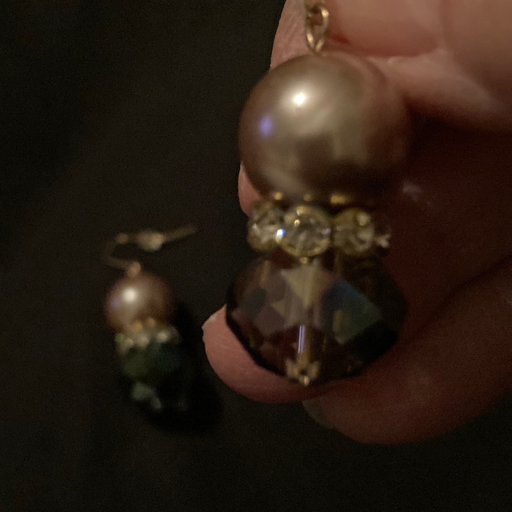 Multiple colored post earrings